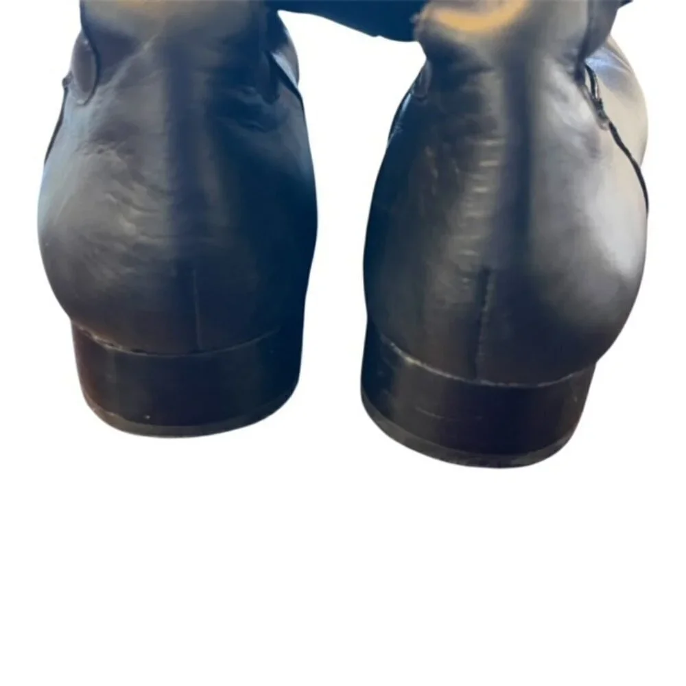 Louise Et Cie Andora OTK Boots Black Leather Stretch Louise et Cie 7M